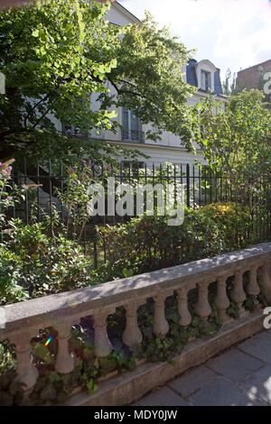 Parigi, Montmartre, Château des brouillards (nebbia Castello), Foto Stock