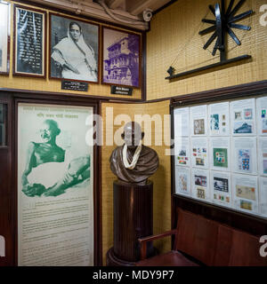 Mani Bhavan, Gandhi il museo e la biblioteca, il Mahatma Gandhi sede di Mumbai per 17 anni, dal 1917 al 1934; Mumbai, Maharashtra, India Foto Stock