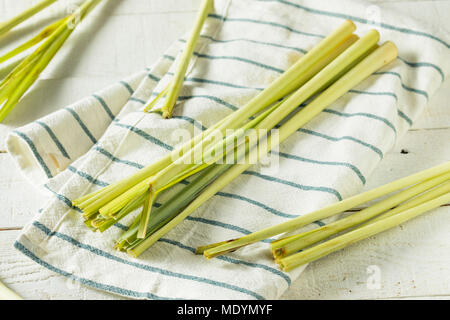 Materie organiche verde citronella pronta per cucinare Foto Stock