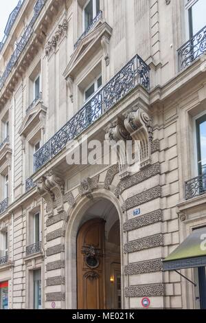 Parigi, 73 Boulevard Haussmann, Patrick Modiano, Foto Stock