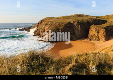 Il foro di omicidio beach, Boyeeghter Bay, sulla penisola Rosguill nella Contea di Donegal, Irlanda. Foto Stock