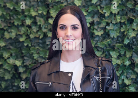 Roma, Italia. Xx Apr, 2018. Attrice spagnola e il modello Rocío Muñoz Morales, compagna di attore italiano Raoul Bova Photocall del film in italiano " Tu mi nascondi qualcosa' Credit: Matteo Nardone/Pacific Press/Alamy Live News Foto Stock