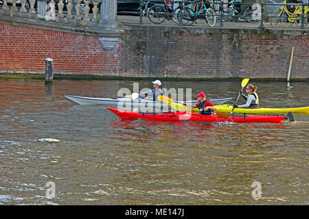 Scene di Amsterdam Foto Stock