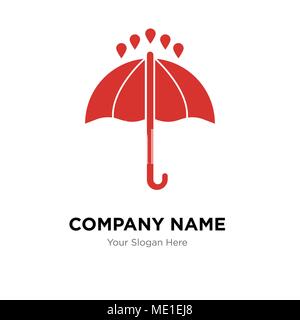 24 ore company Logo design template, business corporate icona vettore Illustrazione Vettoriale