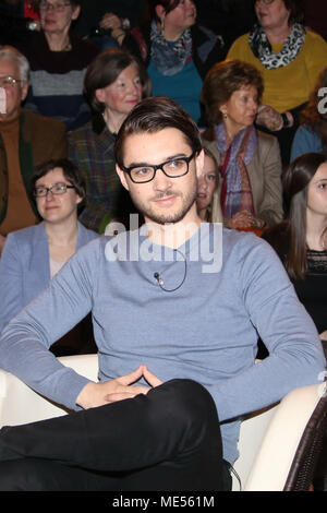 Markus Lanz Talkshow in Hamburg 20.03.18 dotate: Dominik Schiener (Investor) dove: Amburgo, Germania Quando: 20 Mar 2018 Credit: Becher/WENN.com Foto Stock