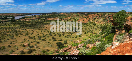 Vista panoramica di Mapungubwe National Park, Sud Africa Foto Stock