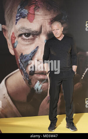 Antonio Banderas assiste un photocall per National Geographic antologia della serie 'Genius: Picasso" al Palace Hotel offre: Antonio Banderas dove: Madrid, Spagna Quando: 21 Mar 2018 Credit: Oscar Gonzalez/WENN.com Foto Stock