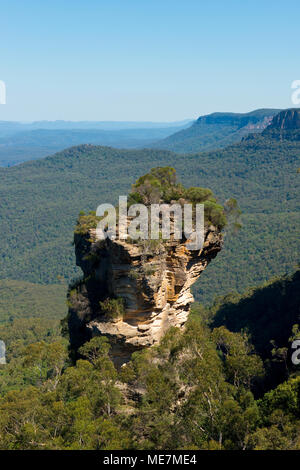 Roccia orfani. Blue Mountains. Katoomba Foto Stock