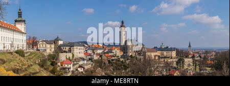 Kostnice Sedlec, Santa Barbara cattedrale, Barbara Street, Kutna Hora, Repubblica Ceca Foto Stock