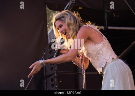 Joss Stone Molde esegue a Molde Festival Internazionale di Jazz, Norvegia, 2016.07.21. Foto Stock