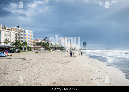 Lungomare, Durazzo, Albania Foto Stock