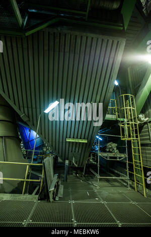 Interno del Power Plant, Est Europa Foto Stock