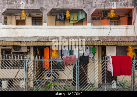 Alloggiamento blocco di Mumbai, India Foto Stock