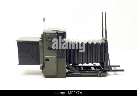 OD Green guerra coreana era Graflex KE-12 Pacemaker 4x5 Grafico di velocità, OD Green guerra coreana era Graflex KE-12 Pacemaker 4x5 Grafico di velocità Foto Stock