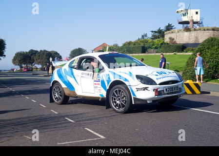 Tendring e Clacton, UK. 22 apr, 2018. Sedili Corbeau rally Tendring e Clacton domenica 22 aprile 2018. Credit: Del Anson/Alamy Live News Foto Stock