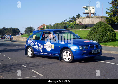 Tendring e Clacton, UK. 22 apr, 2018. Sedili Corbeau rally Tendring e Clacton domenica 22 aprile 2018. Credit: Del Anson/Alamy Live News Foto Stock