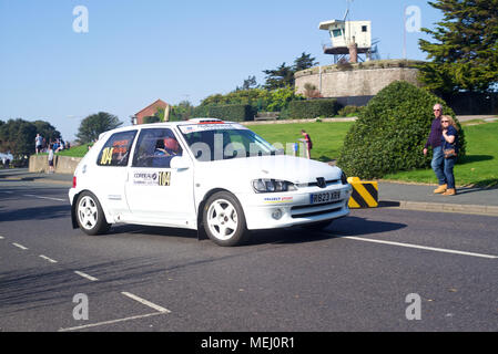 Tendring e Clacton, UK. 22 apr, 2018. Sedili Corbeau rally Tendring e Clacton domenica 22 aprile 2018. Credit: Del Anson/Alamy Live News Foto Stock