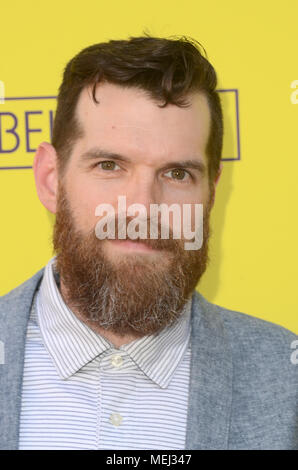 Pasadena, California, Stati Uniti d'America. 22 apr, 2018. Timothy Simons alla serata di apertura dell'a Belleville playhouse di Pasadena il 22 aprile 2018 a Pasadena, in California. Credito: David Edwards/media/punzone Alamy Live News Foto Stock