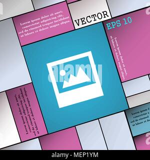 File icona JPG segno. Appartamento moderno stile per il design. Illustrazione Vettoriale Illustrazione Vettoriale