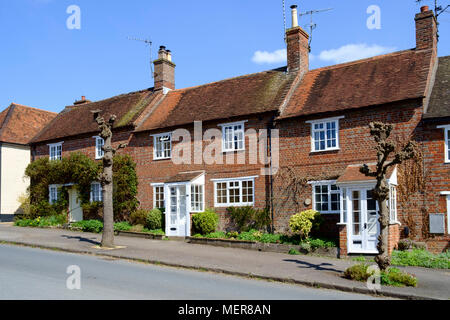 Hindon un piccolo villaggio vicino Warminster Wiltshire, Inghilterra REGNO UNITO Foto Stock