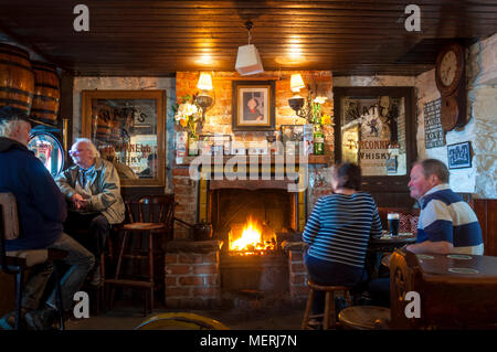 Ramelton, Conways bar, County Donegal, Irlanda Foto Stock