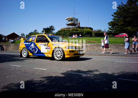 Sedili Corbeau rally Tendring e Clacton domenica 22 aprile 2018. Foto Stock