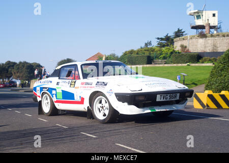 Sedili Corbeau rally Tendring e Clacton domenica 22 aprile 2018. Foto Stock