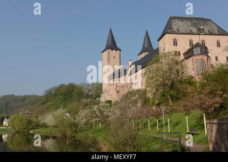 Vecchio Rochlitz Castello, più di mille anni, Rochlitz, in Sassonia, Germania, Europa Foto Stock