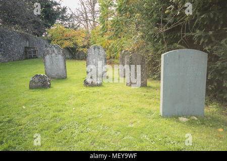 Rovine di Boxgrove Priory vicino a Chichester, West Sussex, Regno Unito Foto Stock