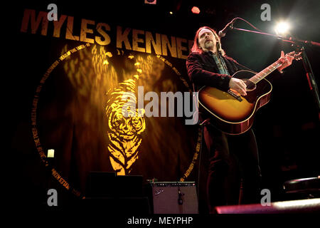 Myles Kennedy concerto acustico, anno della Tigre Tour presso il quartiere di Islington Assembly Hall di Londra. Marzo 23rd, 2018 Foto Stock