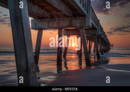 Pilastro ad alba Foto Stock
