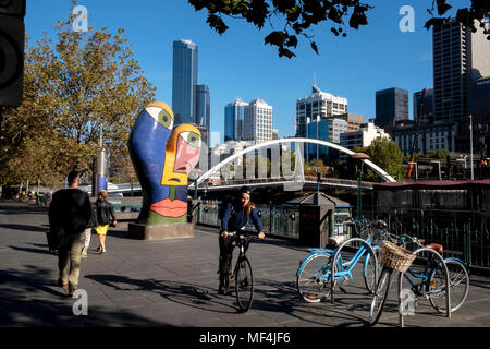 Southbank, Melbourne, Australia Foto Stock