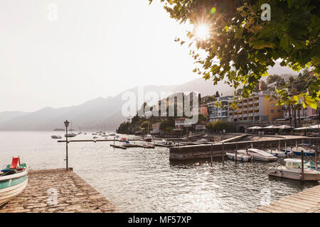 La Svizzera, Ticino, Ascona, Lago Maggiore Foto Stock