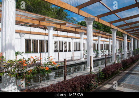 Memorial Garden presso l'Australian War Memorial, Kundasang, Sabah Borneo Malese. Nota: offerti per la raccolta di reportage in anticipo dell'Anzac Day holiday in Aust. e NZ, 25 Apr 2018 Foto Stock