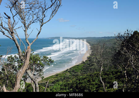 Tallow Beach off Byron Bay Nuova Galles del Sud Foto Stock