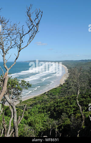 Tallow Beach off Byron Bay Nuova Galles del Sud Foto Stock