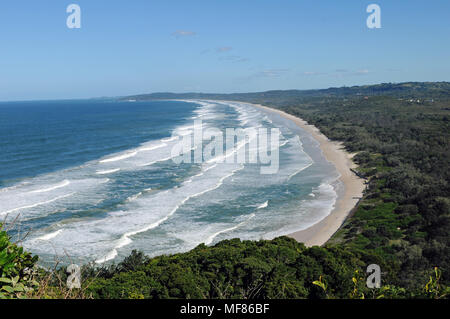 Tallow Beach off Byron Bay Nuova Galles del Sud Foto Stock