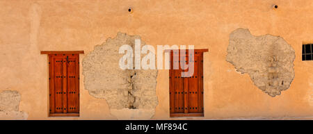 Nizwa. Nizwa Fort. Il sultanato di Oman. Saltanat ʿUmān. Sultanat Oman. Oman. Foto Stock