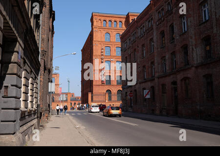 Lodz Polonia il rinnovato Casa Vienna andel's Hotel è situato adiacente al centro Manufaktura Foto Stock