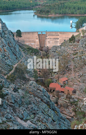 Penha Garcia Mills al geoparco Foto Stock