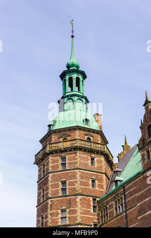 Castello Frederiksborg, Hillerod, Danimarca. In realtà è il Museo della Storia Nazionale Foto Stock