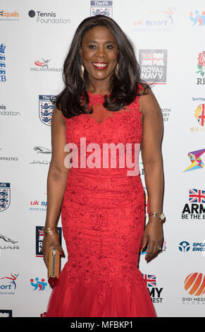 Gli ospiti frequentano la quarta British la diversità etnica Sports Awards 2018 dotate di: Tessa Sanderson dove: Londra, Regno Unito quando: 24 Mar 2018 Credit: Phil Lewis/WENN.com Foto Stock