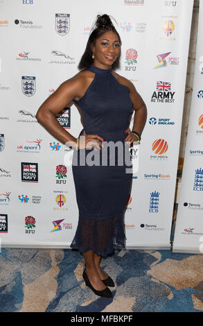 Gli ospiti frequentano la quarta British la diversità etnica Sports Awards 2018 dotate di: Kadeena Cox dove: Londra, Regno Unito quando: 24 Mar 2018 Credit: Phil Lewis/WENN.com Foto Stock