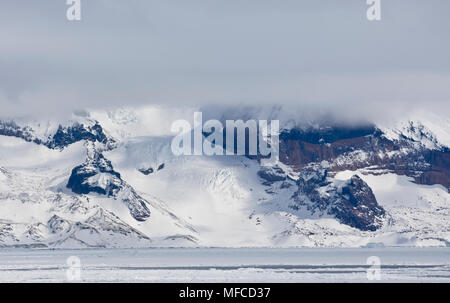 James Ross Island, Erebus e terrore Golfo, l'Antartide. Foto Stock