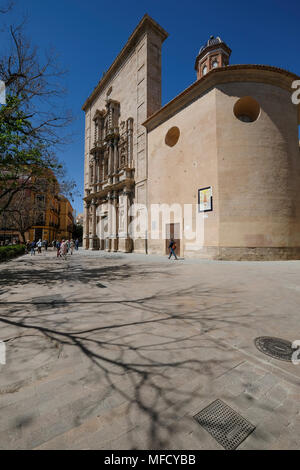 Esterno barocco di Carmen chiesa e convento, Plaza del Carmen, Barrio del Carmen, Valencia, Spagna Foto Stock
