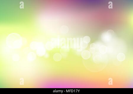 Colorato sfondo a molla Illustrazione Vettoriale