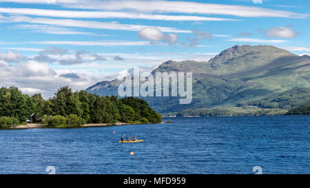 Loch Lomond Scozia UK nel Trossachs Parco Nazionale Scozzese famosa destinazione turistica Foto Stock
