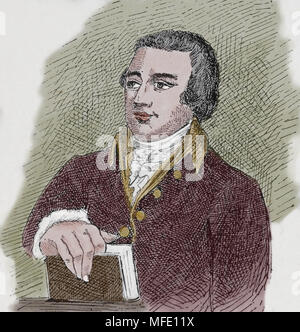 Charles James Fox (1749-1806). Prominente Whig britannico. Foto Stock