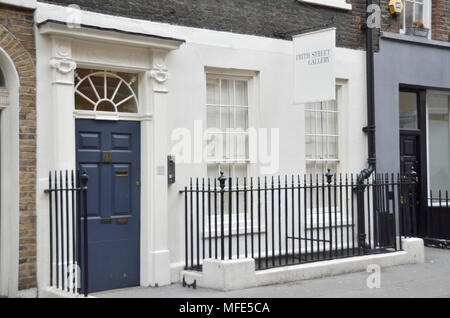 Frith Street Gallery di Soho, Londra, Regno Unito. Foto Stock