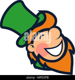 Allegro Leprechaun Illustrazione Vettoriale